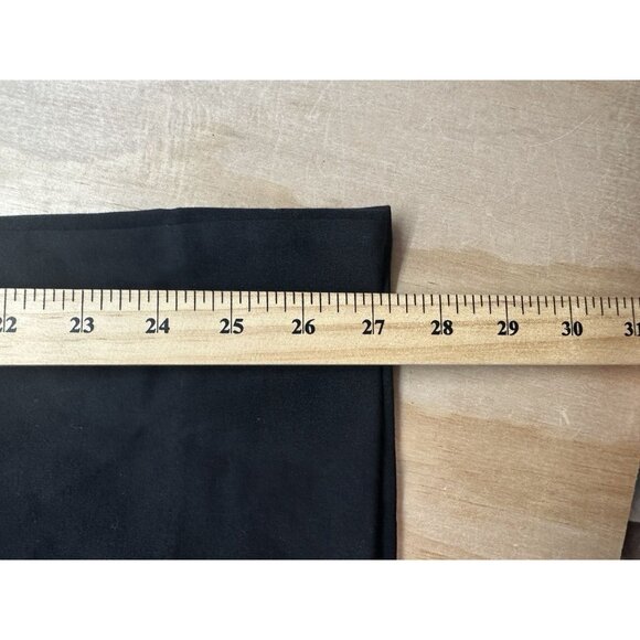 Cabi Snap Crop black snap button side pull on high waist pants size XXL #5867 - Picture 8 of 9